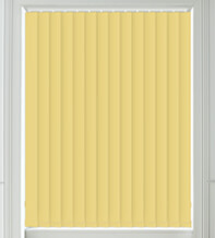 Hannah Med Yellow - Moisture Resistant Blackout Vertical Blind