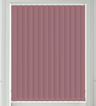 Hannah Pink Musk - Moisture Resistant Blackout Vertical Blind