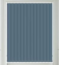 Hannah Sapphire – Moisture Resistant Blackout Vertical Blind