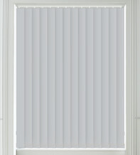 Hannah Smoke Grey – Moisture Resistant Blackout Vertical Blind