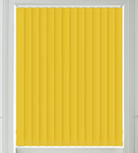 Hannah Solar Orange – Moisture Resistant Blackout Vertical Blind