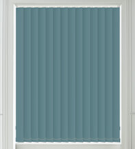 Hannah Teal – Moisture Resistant Blackout Vertical Blind