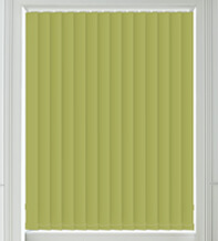 Hannah Vine Green - Moisture Resistant Blackout Vertical Blind