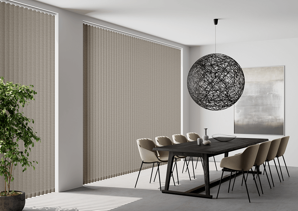 Stylish Vertical Blind for Office