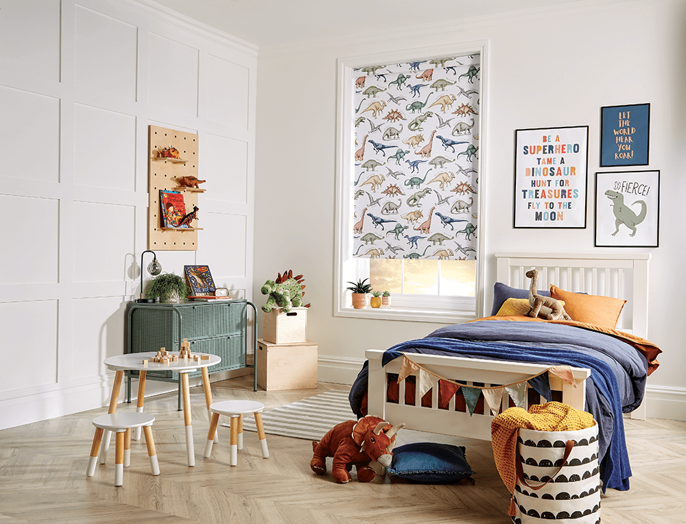 Dinosaur Print Roller Blind 