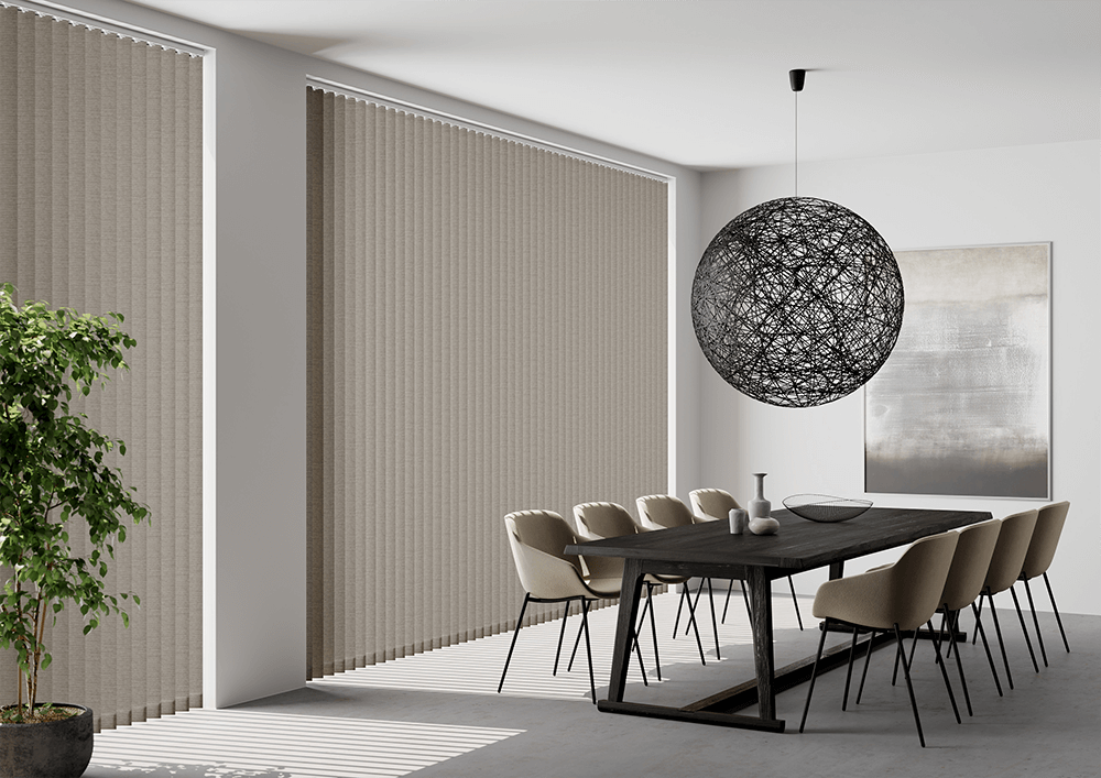 Vertical Blinds for Commercial Space