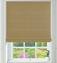 Constantine Ochre – Woven Roman Blind