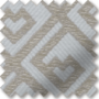 Tessera Beige – Geometric Pattern Roman Blind