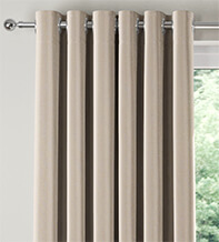 Assisi Cream -  Luxury Plain Weave Curtains