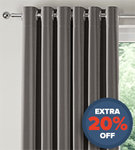 Assisi Light Grey -  Luxury Plain Weave Curtains
