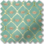 Augustus Duck Egg - Faux Silk & Chenille Patterned Curtains