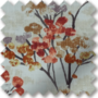 Blossom Burnt Orange - Floral Pattern Curtains