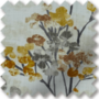 Blossom Ochre - Floral Pattern Curtains