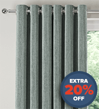 Constantine Duck Egg - Woven Curtains