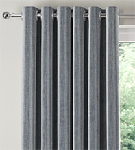 Constantine Grey - Woven Curtains