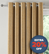 Constantine Ochre - Woven Curtains