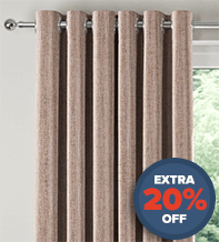 Constantine Pink - Woven Curtains