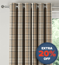 Ecosse Brown - Tartan Curtains