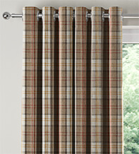 Ecosse Natural - Tartan Curtains