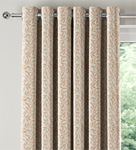 Fern Soft Pink - Floral Pattern Curtains