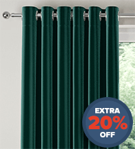 Firenze Emerald - Luxury Velour Curtains