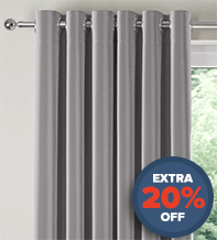Firenze Light Grey - Luxury Velour Curtains
