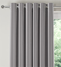 Firenze Light Grey - Luxury Velour Curtains