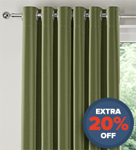 Firenze Olive - Luxury Velour Curtains