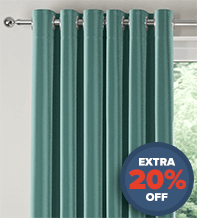 Firenze Teal - Luxury Velour Curtains