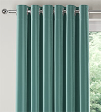 Firenze Teal - Luxury Velour Curtains