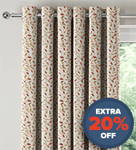 LaFleur Berry - Floral Pattern Curtains