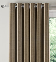 Monti Brown - Luxury Chenille Curtains