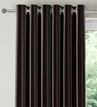 Monti Chocolate Brown - Luxury Chenille Curtains