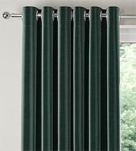 Monti Green - Luxury Chenille Curtains