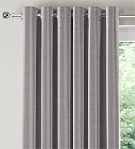 Monti Grey - Luxury Chenille Curtains