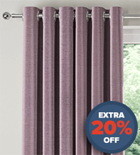 Monti Mauve - Luxury Chenille Curtains