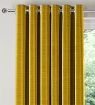 Monti Ochre - Luxury Chenille Curtains