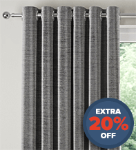 Ravenna Dark Grey - Textured Curtains