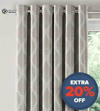 Sorrento Grey - Luxury Floral Curtains