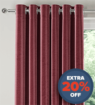 Verona Claret  - Luxury Soft Sheen Curtains