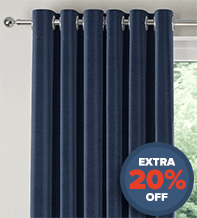 Verona Midnight  - Luxury Soft Sheen Curtains