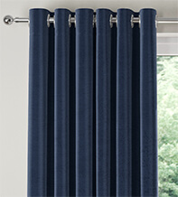 Verona Midnight  - Luxury Soft Sheen Curtains