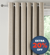 Lucia Beige -  Luxury Woven Curtains