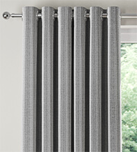 Lucia Grey -  Luxury Woven Curtains