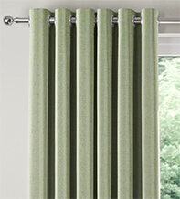 Octavia Green -  Designer Basketweave Curtains