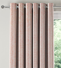 Octavia Pink -  Designer Basketweave Curtains