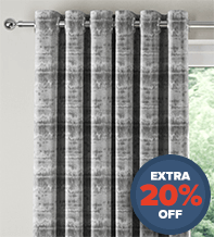 Paterna Grey - Textured Curtains