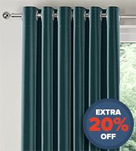 Valentina Deep Teal - Luxury Velour Curtains