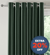 Valentina Green - Luxury Velour Curtains