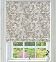 Botanic Natural – Floral Pattern Roman Blind